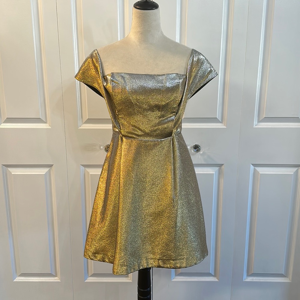 Gold dress, NWT,